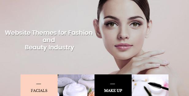 Website Themes for Fashion and Beauty Industry