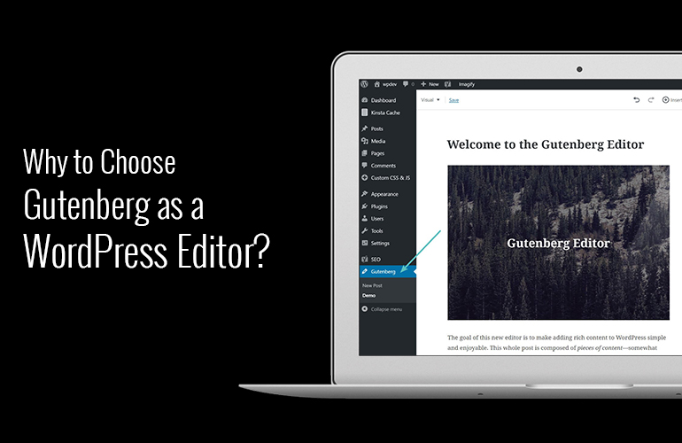 why to choose gutenburg as WordPress editor