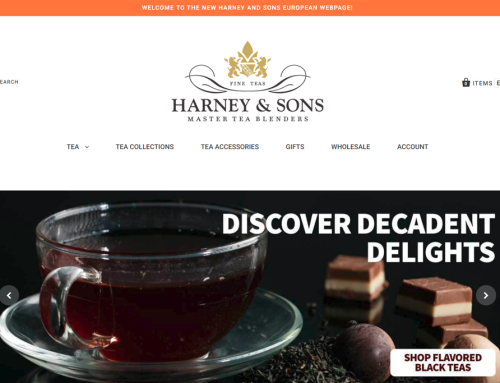 Shopify Development for Harney & Sons Fine Teas Master Tea Blenders