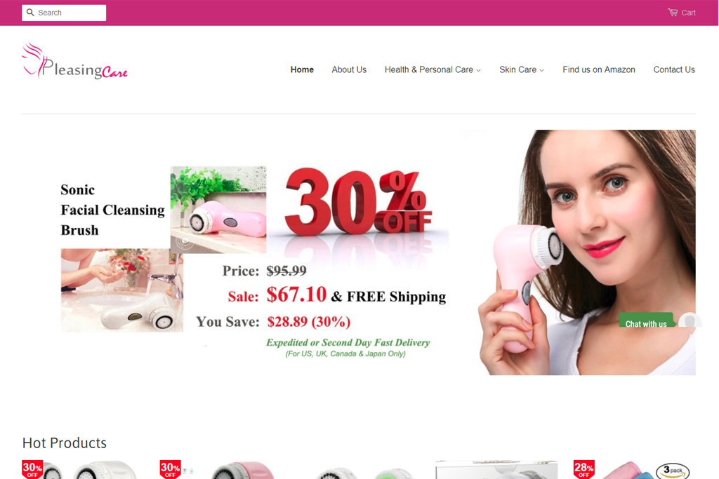 Shopify Development for Skin & Beauty Care Tool Store