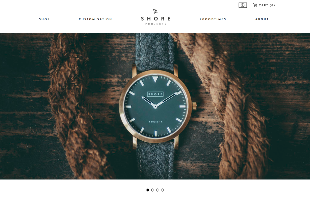 Watches store shopify Development