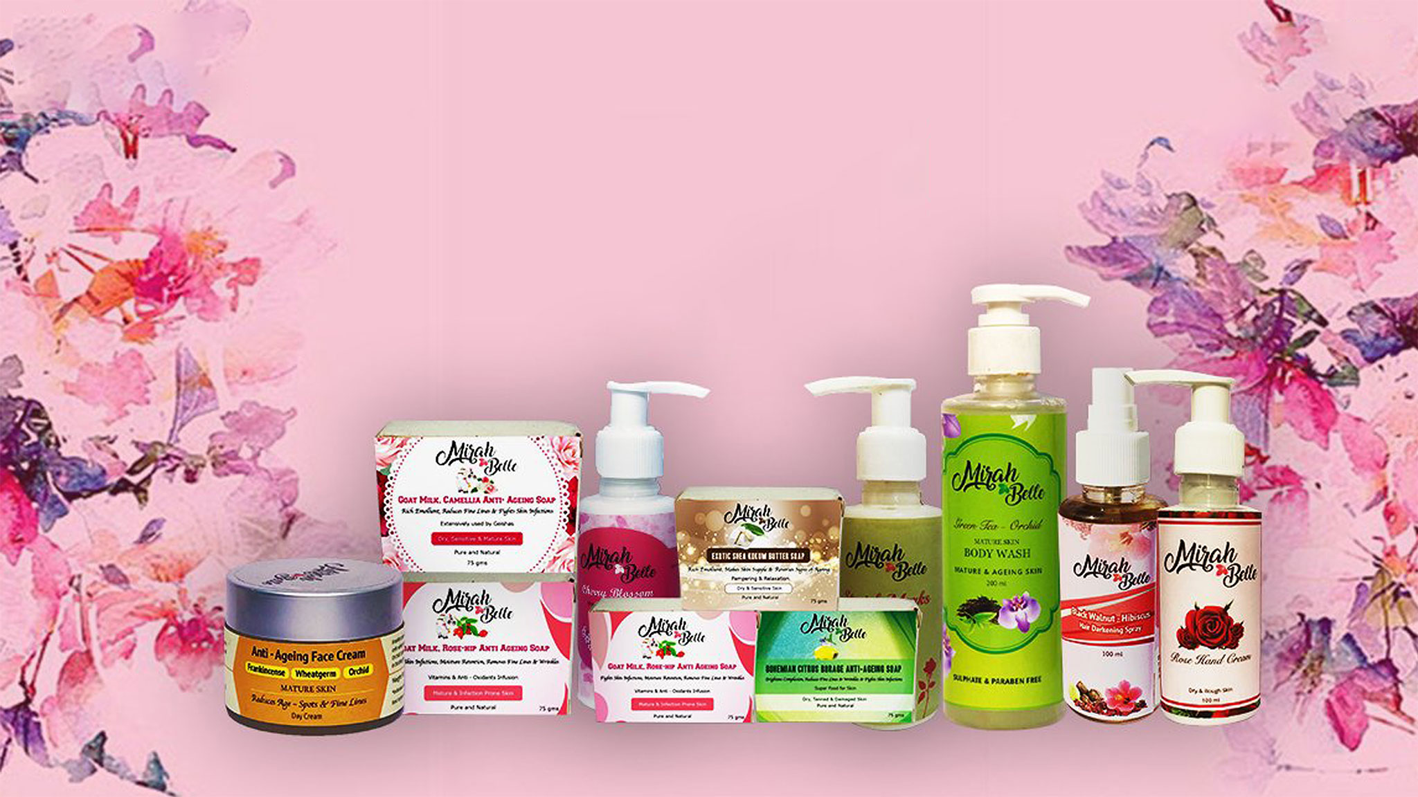 mirahbella_beauty products banner