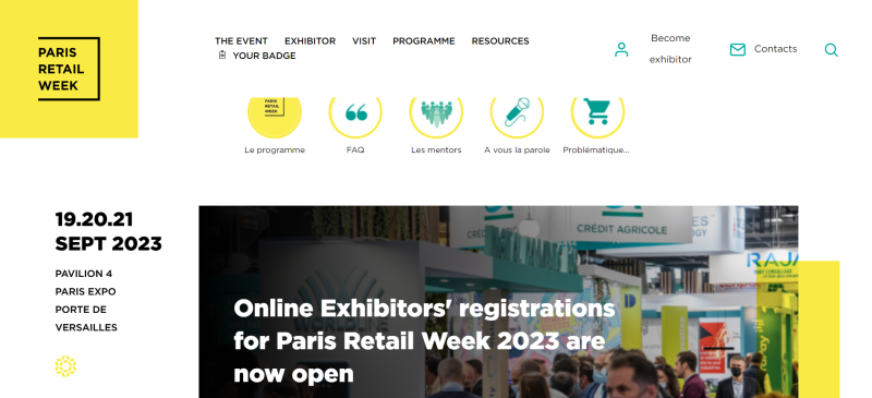 Paris Retail Week, the major e-commerce event for companies of all sizes