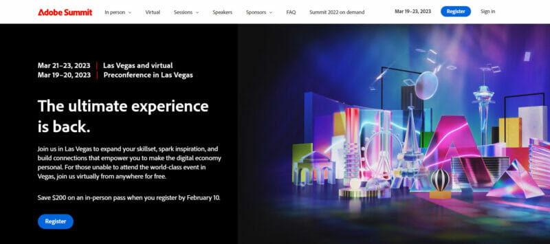 Adobe Summit – Digital Experience Conference