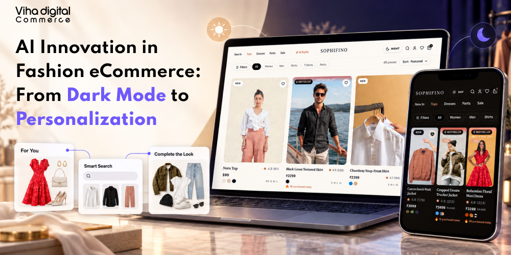 AI Innovation in Fashion eCommerce: From Dark Mode to Personalization